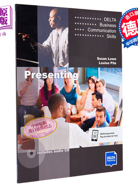 现货 Presenting B1-B2 Coursebook Business Communication Skills商务沟通技巧系列：演讲技能B1-B2课本 含音频CD【中商原版】