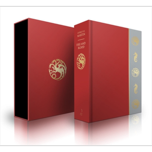 权力的游戏前传 龙之家族原著 血与火 豪华函套珍藏版 Fire and Blood 英文原版 可搭冰与火之歌全套