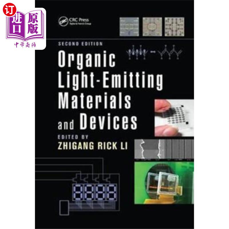 海外直订Organic Light-Emitting Materials and Devices 有机发光材料和器件