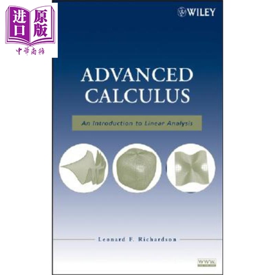 高级微积分 线性分析导论 Advanced Calculus Introduction To Linear Analysis Leonard Richardson 英文原版【中商原版】wi