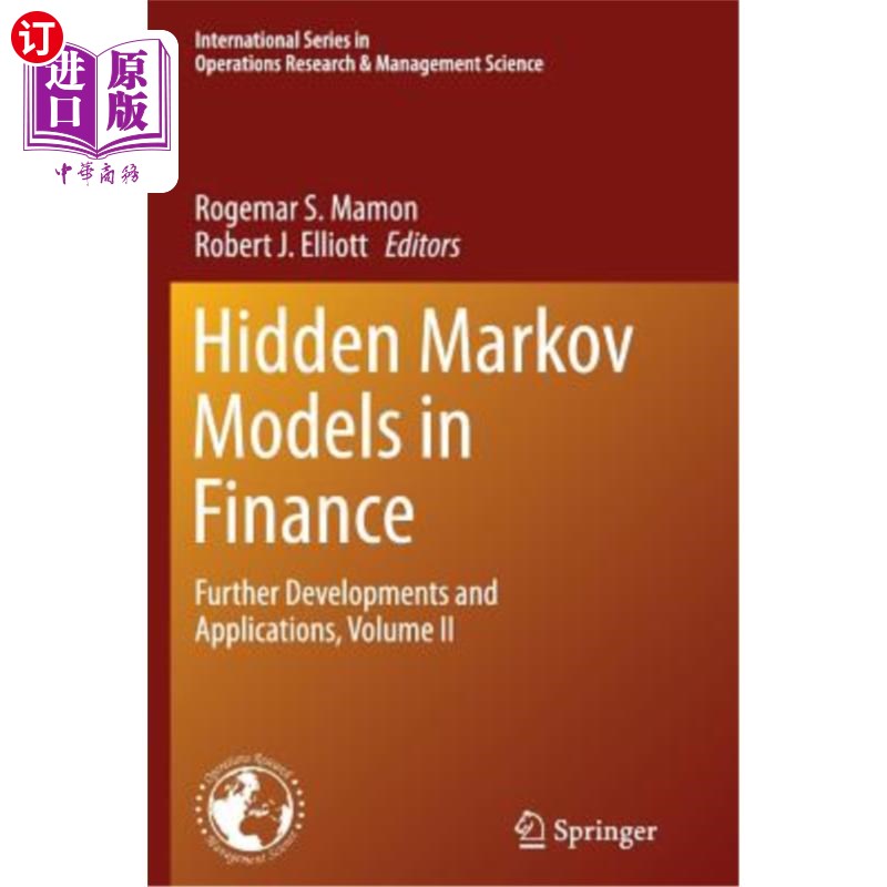 海外直订Hidden Markov Models in Finance: Further Developments and Applications, Volume I 金融学中的隐马尔可夫模型: