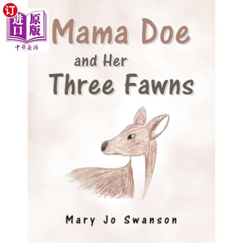 海外直订Mama Doe and Her Three Fawns Doe妈妈和她的三只小鹿