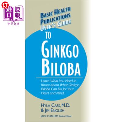 海外直订医药图书User's Guide to Ginkgo Biloba 银杏叶用户指南