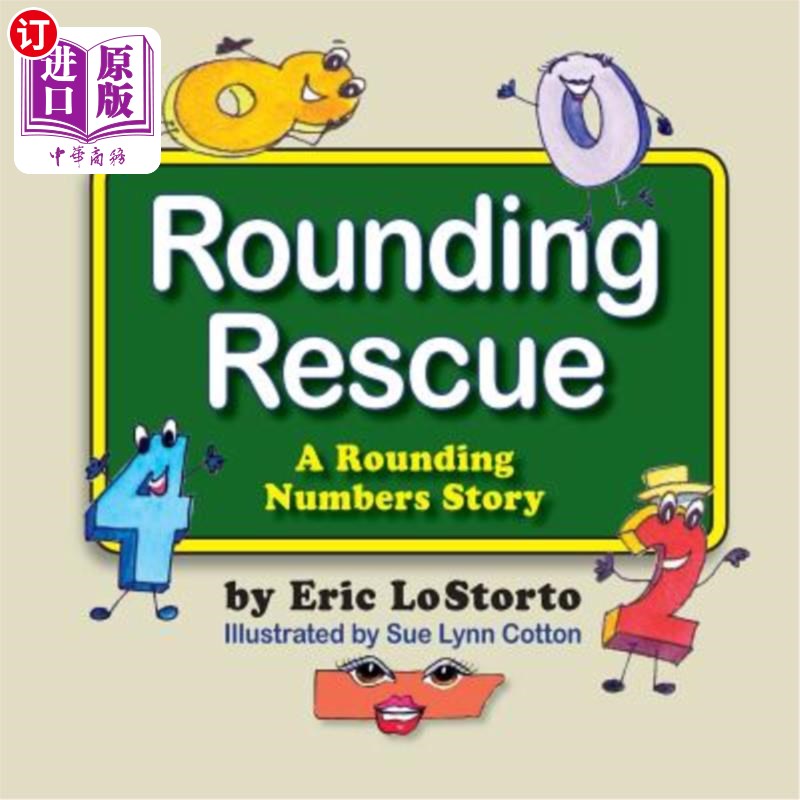 海外直订Rounding Rescue, a Rounding Numbers Story 舍入营救，舍入数字的故事