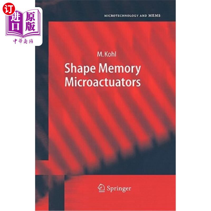 海外直订Shape Memory Microactuators 形状记忆各层
