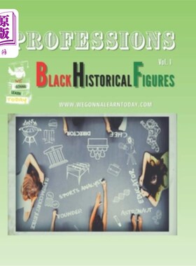 海外直订Professions: Black Historical Figures 职业:黑人历史人物