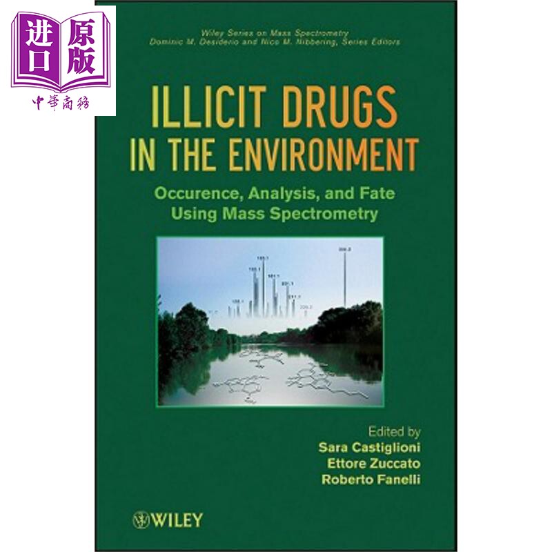 现货 Illicit Drugs In The Environment 英文原版 Sara Castiglioni Ettore Zuccato 【中商原版】 Wiley