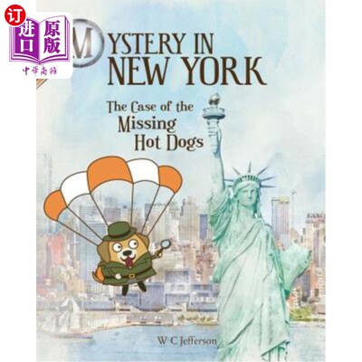 海外直订Mystery in New York - The Case of the Missing Hot Dogs 纽约之谜——失踪热狗案