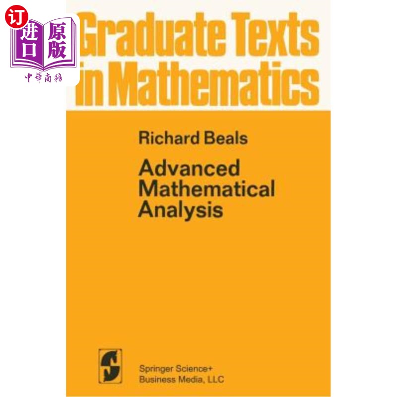 海外直订Advanced Mathematical Analysis: Periodic Functions and Distributions, Complex An 高级数学分析:周期函数和分