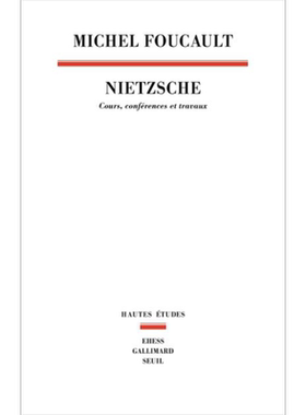【法文版】褔柯解读尼采 课程 讲座和著作 Nietzsche 法文原版 Michel Foucault 哲学理论与方法【中商原版】