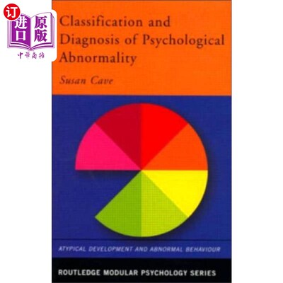 海外直订医药图书Classification and Diagnosis of Psychological Ab... 心理异常的分类与诊断