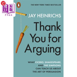 海外直订Thank You for Arguing 谢谢你的争论
