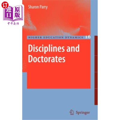 海外直订Disciplines and Doctorates 学科和博士学位