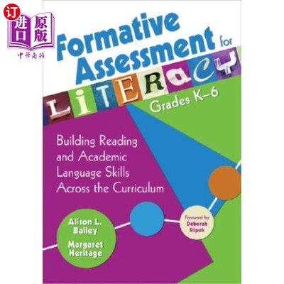 海外直订Formative Assessment for Literacy, Grades K-6: Building Reading and Academic Lan K-6年级识字形成性评估：在