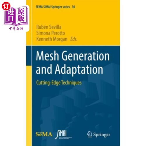 海外直订Mesh Generation and Adaptation 网格生成和自适应