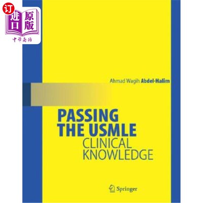 海外直订Passing the USMLE: Clinical Knowledge 通过USMLE：临床知识