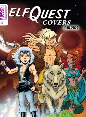 海外直订ElfQuest Covers 1978-2022 ElfQuest涵盖1978-2022年