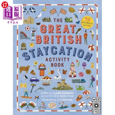 海外直订Great British Staycation Activity Book 英国居家度假活动手册