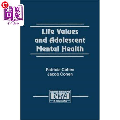 海外直订Life Values and Adolescent Mental Health 人生价值观与青少年心理健康