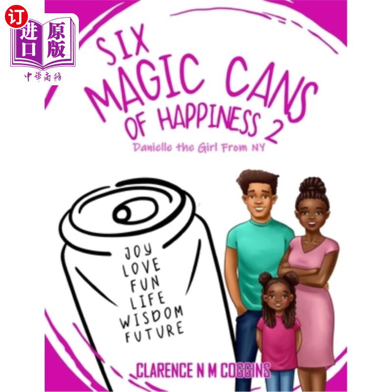 海外直订6 Magic Cans of Happiness 2: Danielle the Girl From NY