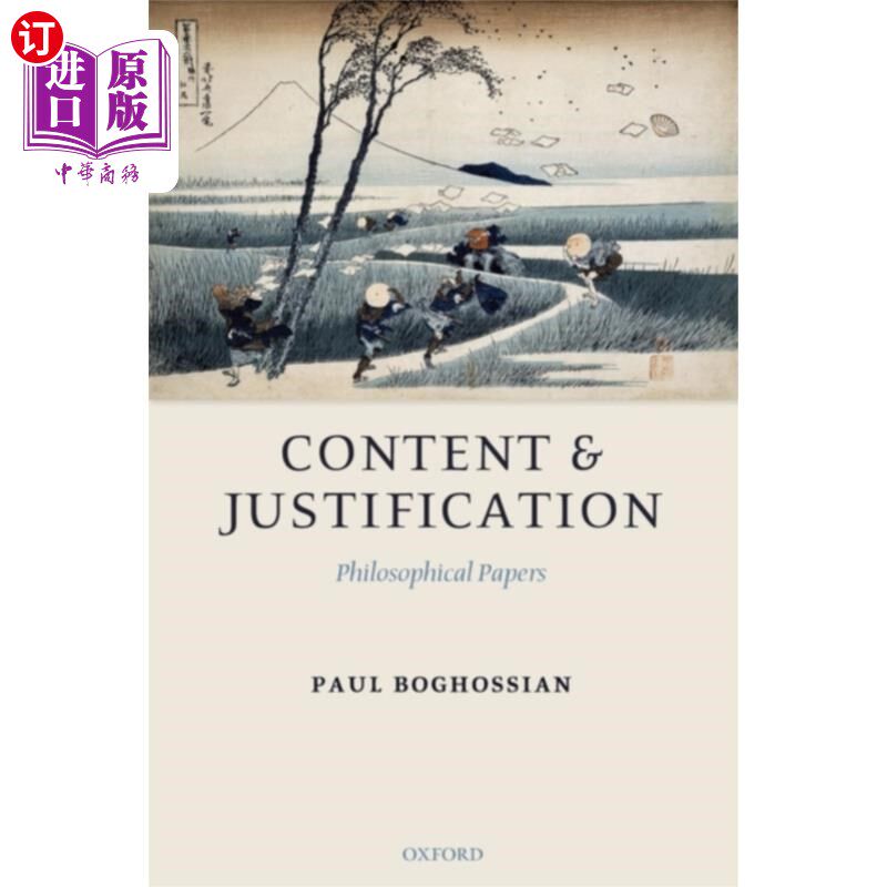 海外直订Content and Justification 内容和理由