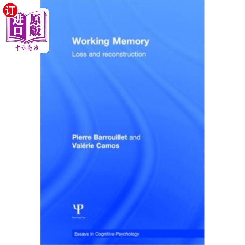海外直订Working Memory: Loss and Reconstruction 工作记忆:丧失与重建