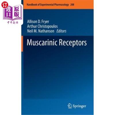 海外直订医药图书Muscarinic Receptors 毒蕈碱的受体