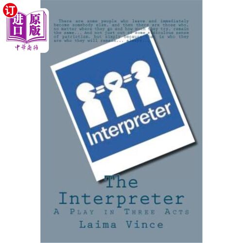 海外直订The Interpreter 解释器