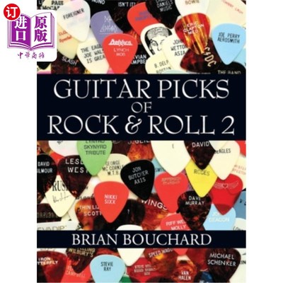 海外直订Guitar Picks of Rock & Roll 2: The Deluxe Edition 吉他精选摇滚乐2：豪华版