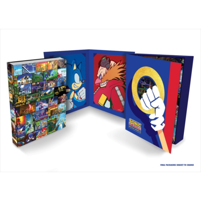刺猬索尼克30周年作品回顾展 英文原版 Sonic the Hedgehog Encyclo-speed-ia Deluxe Edition Ian Flynn【中商原版】