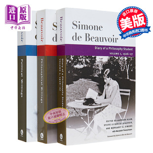 中商原版 Series 哲学日记 政治写作 英文原版 Beauvoir Simone 预售 哲学写作 波伏娃作品三本套