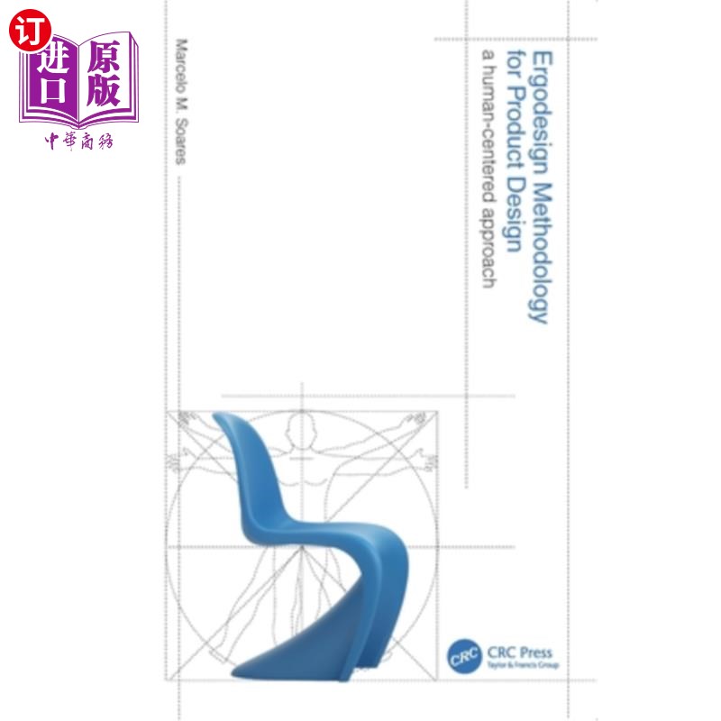 海外直订Ergodesign Methodology for Product Design: A Human-Centered Approach 产品设计的人体设计方法论：以人为本的方