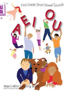 海外直订First Grade Short Vowel Sounds (Max's Mini Spelling Book) 一年级短元音（马克斯的小拼字书）