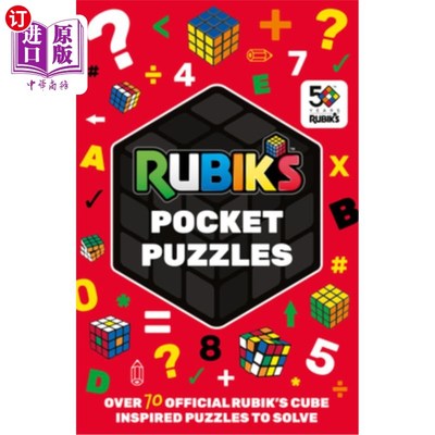 海外直订Rubik's Cube: Pocket Puzzles 魔方：口袋拼图