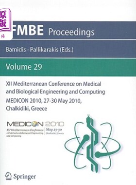 海外直订医药图书XII Mediterranean Conference on Medical and Biological Engineering and Computing 第十二届2010年地中