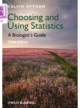 海外直订Choosing and Using Statistics - A Biologists' Gu... 选择和使用统计数据