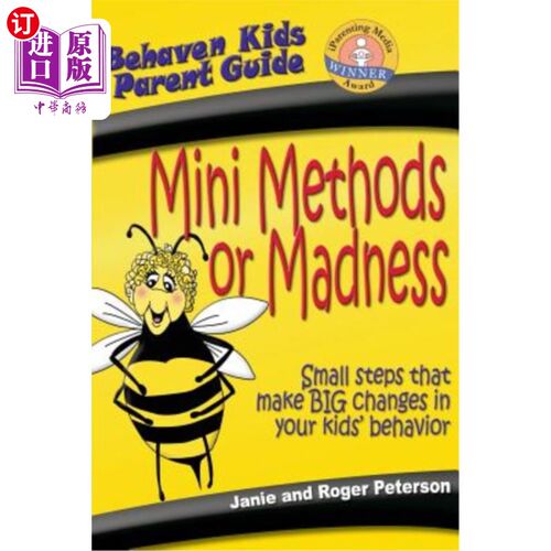 海外直订Mini Methods or Madness: Small steps that make BIG changes in your kids' behavio 小方法或疯狂：让孩子行为发