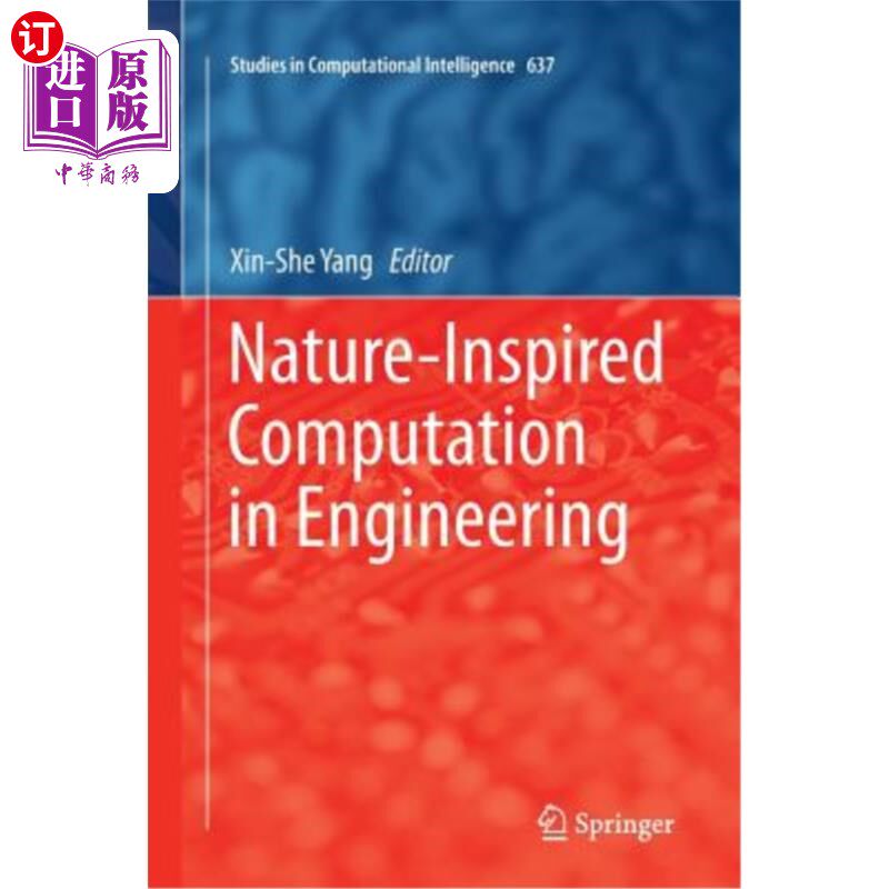 海外直订Nature-Inspired Computation in Engineering 自然启发的工程计算