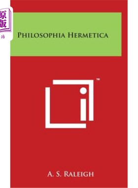 海外直订Philosophia Hermetica 哲学诠释学