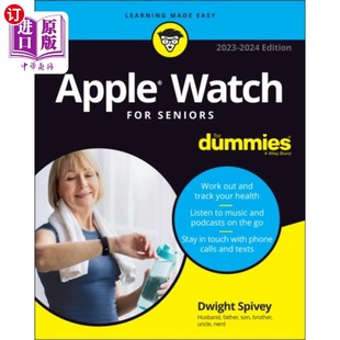 Dummies 海外直订Apple Seniors For 苹果手表适合老年人和傻瓜 Watch