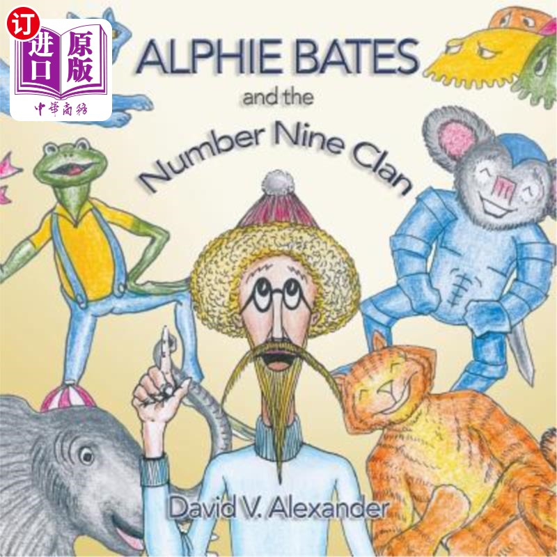 海外直订Alphie Bates and the Number Nine Clan 阿尔菲·贝茨和九号家族