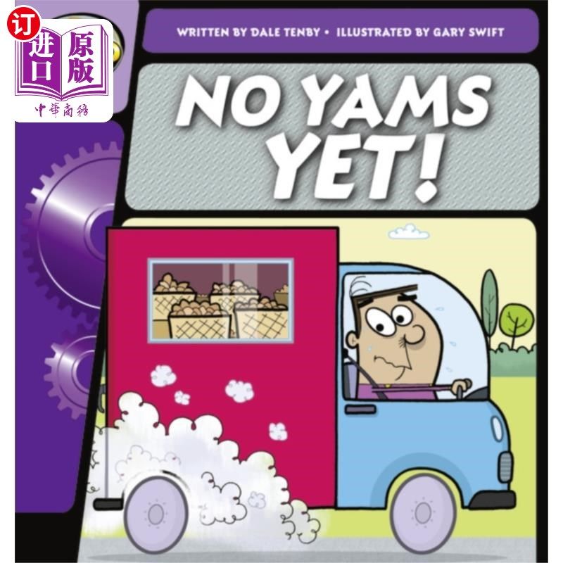 海外直订Rapid Phonics Step 1: No Yams Yet! (Fiction) 快速拼音第一步：还没有山药(（小说）