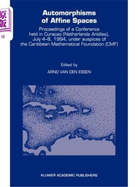 海外直订Automorphisms of Affine Spaces 仿射空间的自同构
