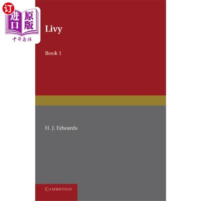 海外直订Livy Book I 李维第一册