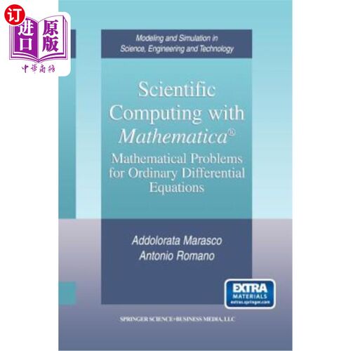 海外直订Scientific Computing with Mathematica(r): Mathematical Problems for Ordinary Dif 用Mathemati