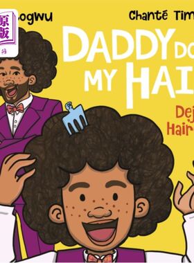 海外直订Daddy Do My Hair: Deji's Haircut 爸爸帮我理发:德吉的发型