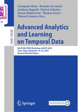 海外直订Advanced Analytics and Learning on Temporal Data: 8th Ecml Pkdd Workshop, Aaltd  Advanced A