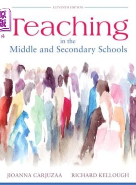 海外直订Teaching in the Middle and Secondary Schools, Pearson Etext with Loose-Leaf Vers 在初中和中学教学，皮尔逊Et