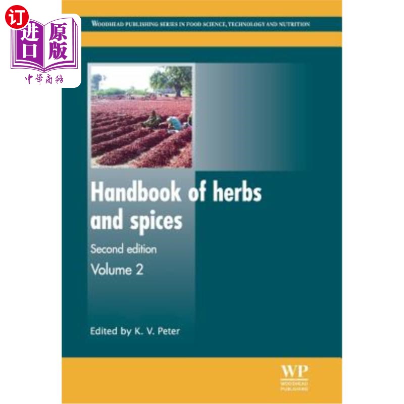 海外直订Handbook of Herbs and Spices 草药和香料手册