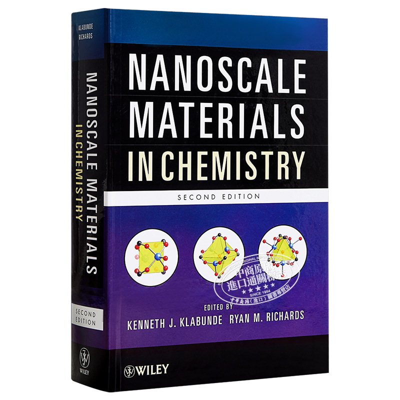 现货 化学中的纳米材料 第二版 Nanoscale Materials In Chemistry Second Edition英文原版 Kenneth Klabunde【中商原版】wiley
